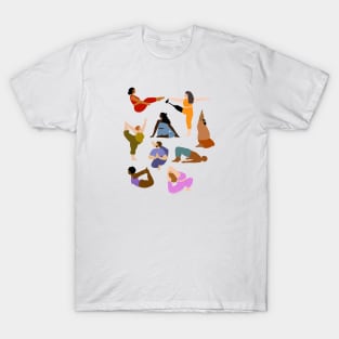 Rainbow yogis T-Shirt